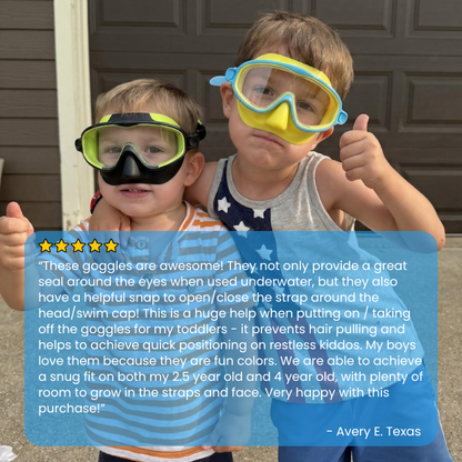 Moonise™ Ultra-Seal Kids Goggles (Full Nose Cover)