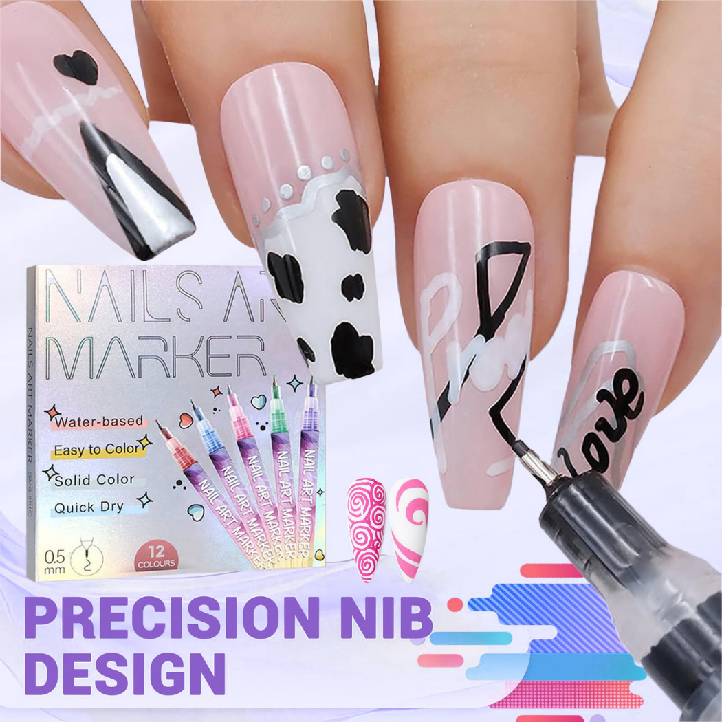 Moonise™ MagicNail Art Pen Set