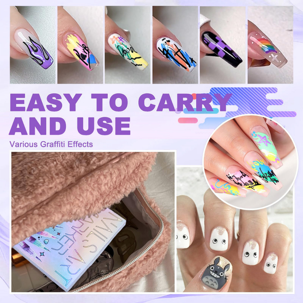 Moonise™ MagicNail Art Pen Set