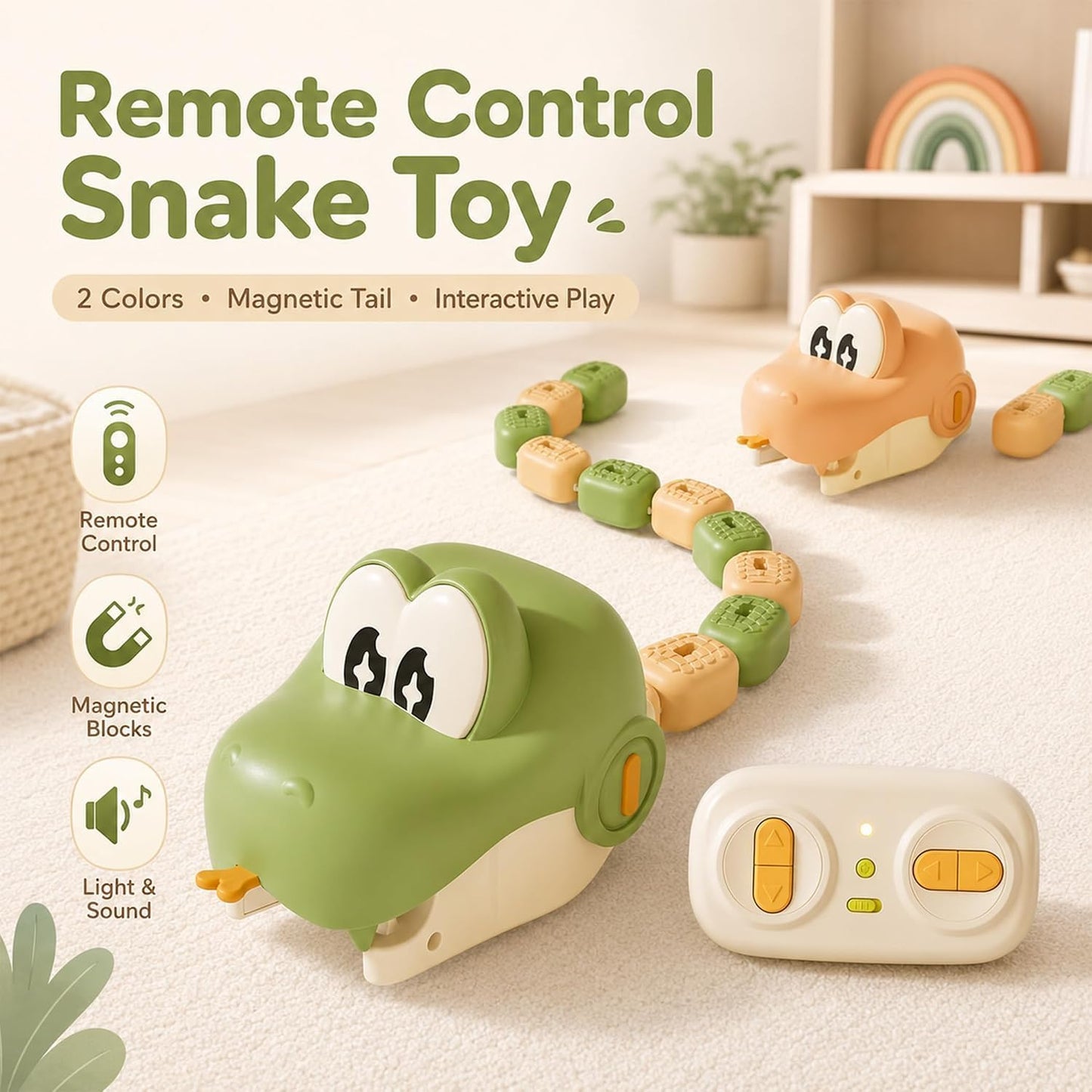 Moonise™ GrowTrail - Magnetic Racing Snake