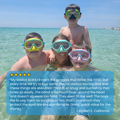 Moonise™ Ultra-Seal Kids Goggles (Full Nose Cover)