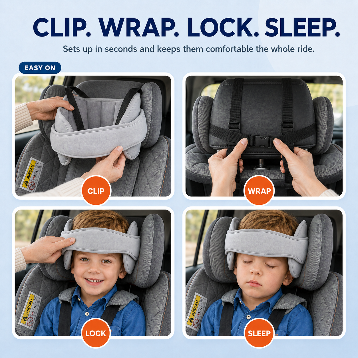 The Original HoldEase™ Head Support