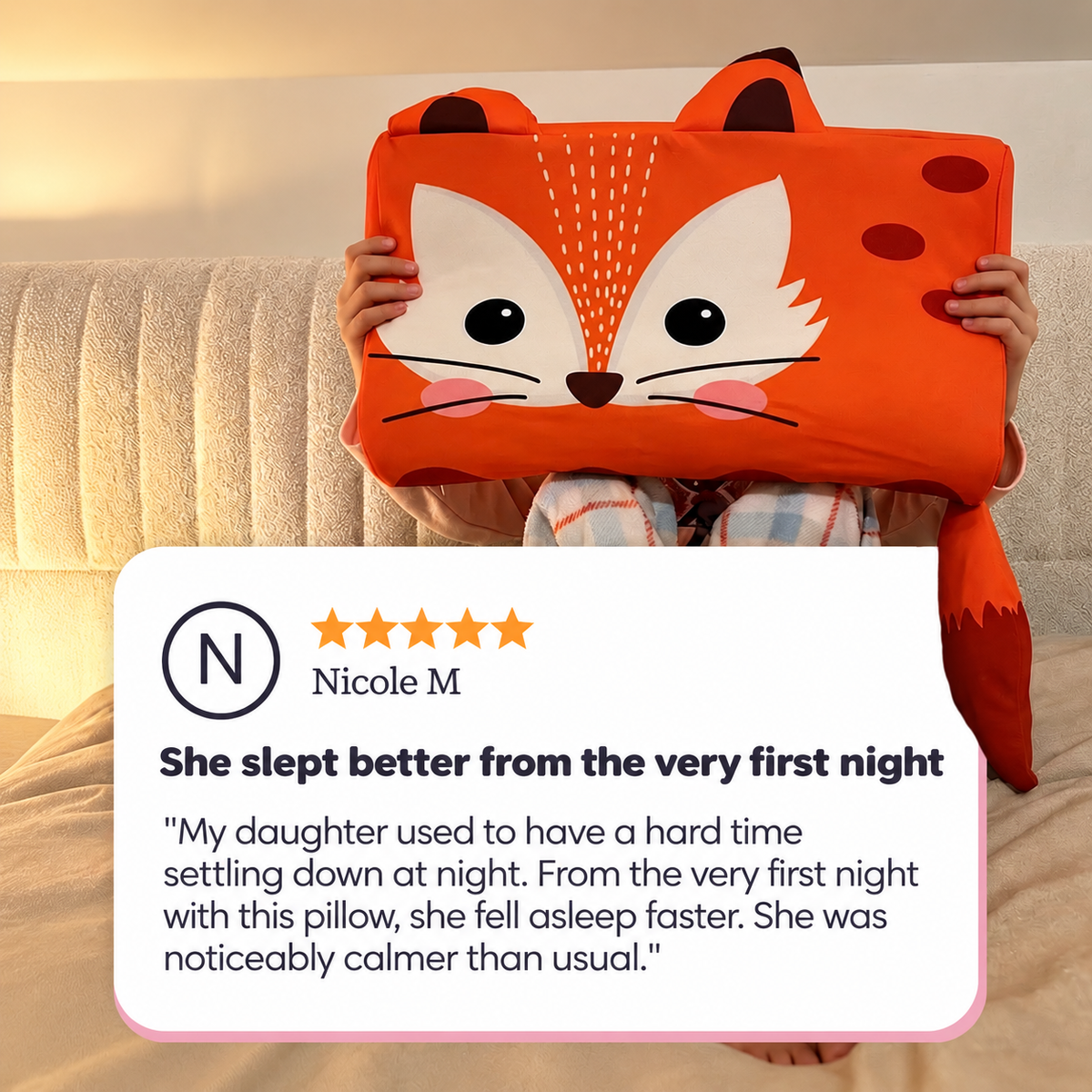CalmEase™ Kids Pillow